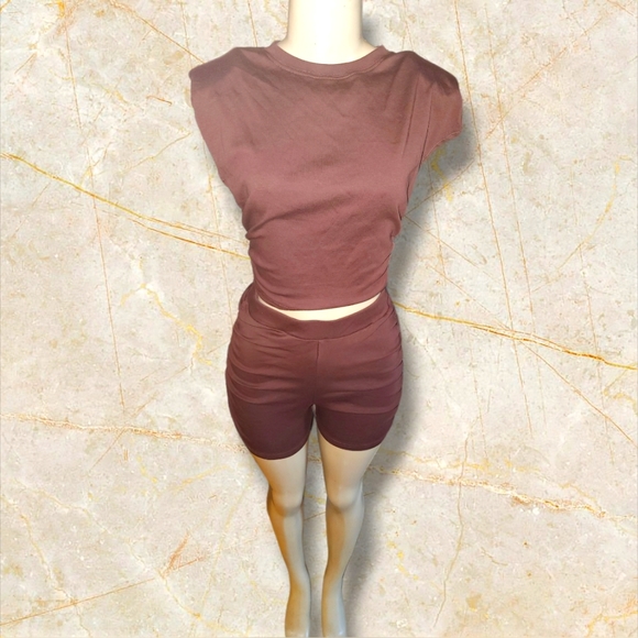 Brown Two PC Set - Picture 4 of 4